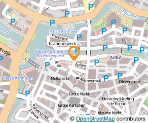 Bekijk kaart van Café Neuf  in Zwolle