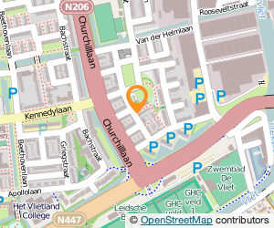 Bekijk kaart van 't Klinkertje  in Leiden