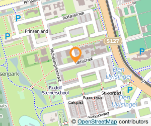 Bekijk kaart van Gymzaal Tattistraat  in Rotterdam