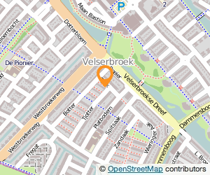 Bekijk kaart van Schildersbedrijf P. Koster  in Velserbroek