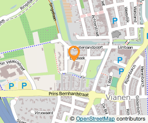 Bekijk kaart van De Brug S.B.O.  in Vianen (Utrecht)