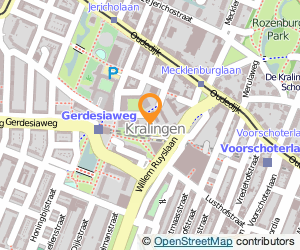 Bekijk kaart van Schreuder College locatie West  in Rotterdam