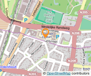 Bekijk kaart van Coornhert Lyceum  in Haarlem