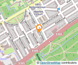 Bekijk kaart van Regiokantoor in Den Haag