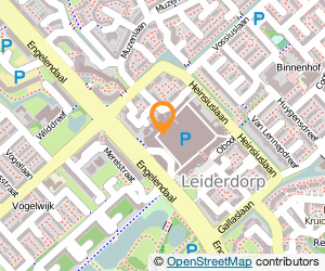 Bekijk kaart van Street One in Leiderdorp