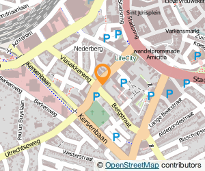 Bekijk kaart van Fysiotherapie Bergstraat  in Amersfoort