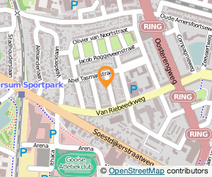 Bekijk kaart van E.P. Mulder interieurarchitect  in Hilversum