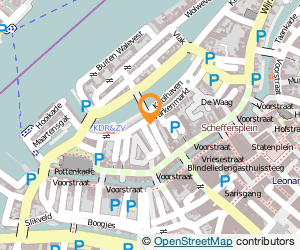 Bekijk kaart van Petit Commerce D. 'Antiquites  in Dordrecht