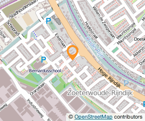 Bekijk kaart van Loonbedrijf Willem van der Drift in Zoeterwoude
