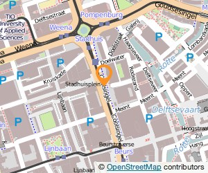 Bekijk kaart van Kissed by St. Tropez  in Rotterdam