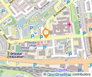 Bekijk kaart van Mr. A.L.J. Westerhuis in Gouda