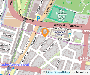 Bekijk kaart van Oogartsenpraktijk Breeveld B.V. in Heemstede