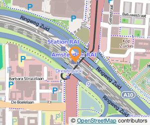 Bekijk kaart van Station in Amsterdam