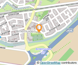 Bekijk kaart van SVRZ Clasinastraat 8  in Arnemuiden