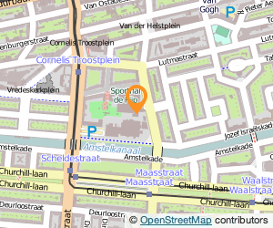 Bekijk kaart van Stadsdeelwerf vd Helst (Stadsdeel Zuid) in Amsterdam