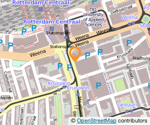 Bekijk kaart van Unie Noord - Havo/vwo voor Muziek en Dans in Rotterdam