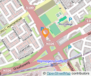 Bekijk kaart van LVG Buiten - JP Heije  in Nijmegen
