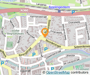 Bekijk kaart van Tillema Telecom  in Appingedam
