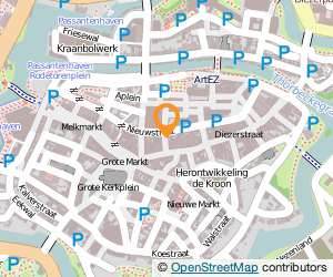 Bekijk kaart van Diezervast in Zwolle