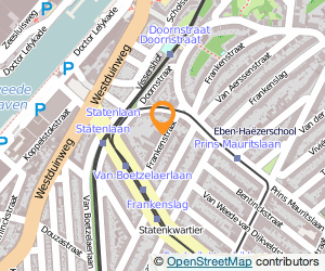 Bekijk kaart van Bentinck Garage  in Den Haag
