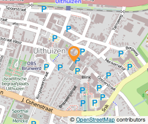 Bekijk kaart van Ver. gebouw 'De Kandelaar'  in Uithuizen
