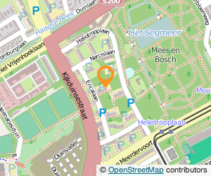 Bekijk kaart van M. Weeber  in Den Haag