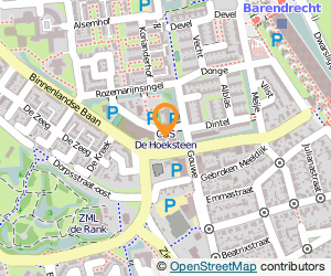 Bekijk kaart van OBS De Dubbeldekker  in Barendrecht