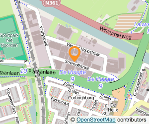 Bekijk kaart van De Waslijn  in Groningen