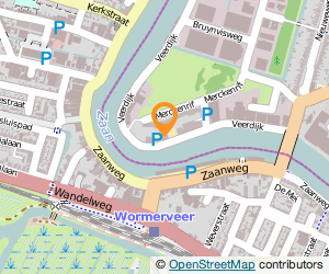 Bekijk kaart van Taxi Zontax  in Wormer