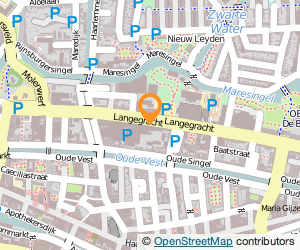 Bekijk kaart van Bureau in Leiden