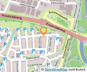 Bekijk kaart van Schilder Schieving in Meppel