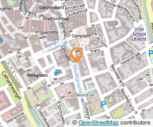Bekijk kaart van Kinderboekwinkel Kakelbont  in Utrecht