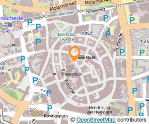 Bekijk kaart van Christelijke Studenten Vereniging 'Alpha' in Enschede