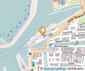 Bekijk kaart van B.V. Terschellinger Stoomboot Maatschappij in Harlingen