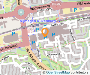 Bekijk kaart van D-reizen in Nijmegen