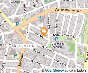 Bekijk kaart van Muziek Center in Roosendaal