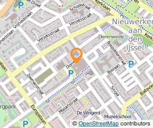 Bekijk kaart van Okamp  in Nieuwerkerk aan den Ijssel