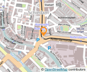 Bekijk kaart van ING Bank in Schiedam