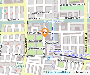 Bekijk kaart van Fysiotherapie Geuzenhoed  in Amsterdam