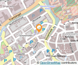 Bekijk kaart van Squashcontrol  in Breda