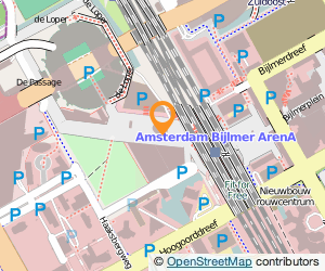 Bekijk kaart van Goossens wonen en slapen in Amsterdam Zuidoost