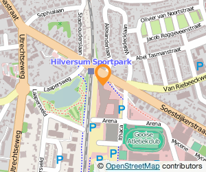 Bekijk kaart van MBO College in Hilversum