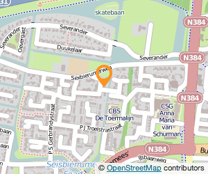 Bekijk kaart van Singer-eig. G. Snijdelaar  in Franeker