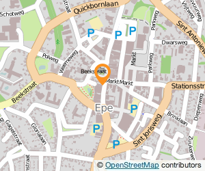Bekijk kaart van Scheer & Foppen in Epe
