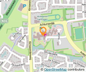 Bekijk kaart van Zorgcentrum De Batting  in Harlingen