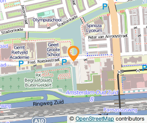 Bekijk kaart van Uitvaart Centrum Zuid in Amsterdam