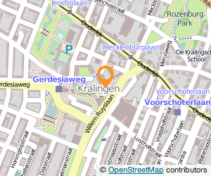 Bekijk kaart van Voetreflex kralingen  in Rotterdam
