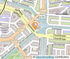 Bekijk kaart van Sporthal Apollohal  in Amsterdam