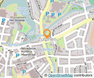 Bekijk kaart van JR Plantinga, waarnemend huisarts in Zutphen