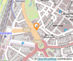 Bekijk kaart van Knip & Go in Nijmegen
